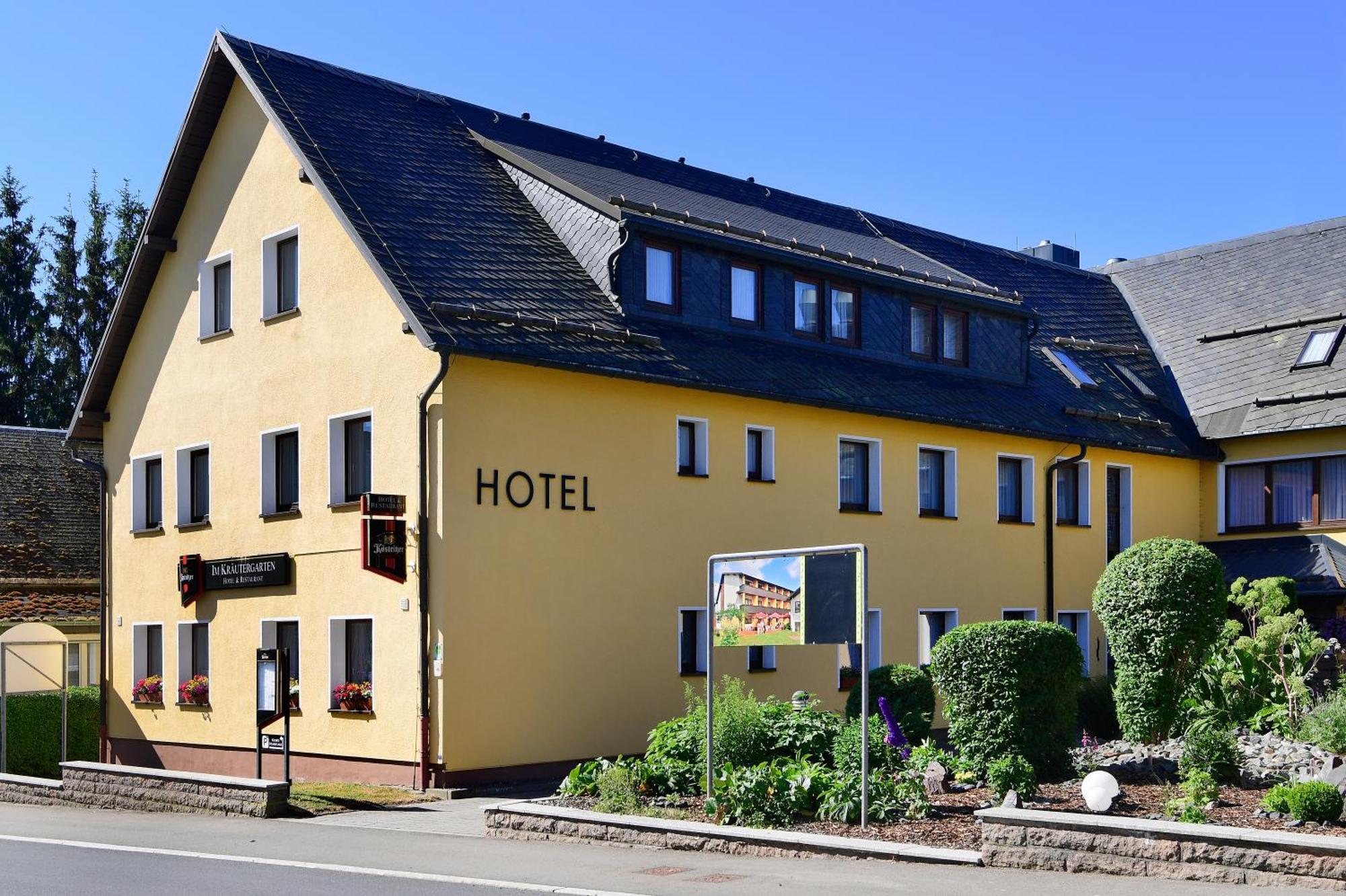 Hotel Im Kräutergarten Cursdorf Exterior foto
